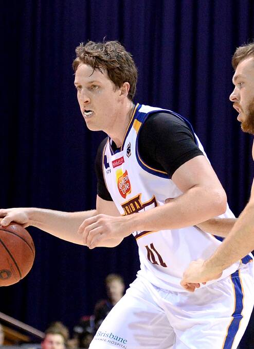FOUL TROUBLE: Brisbane's Cameron Bairstow. Picture: GETTY IMAGES