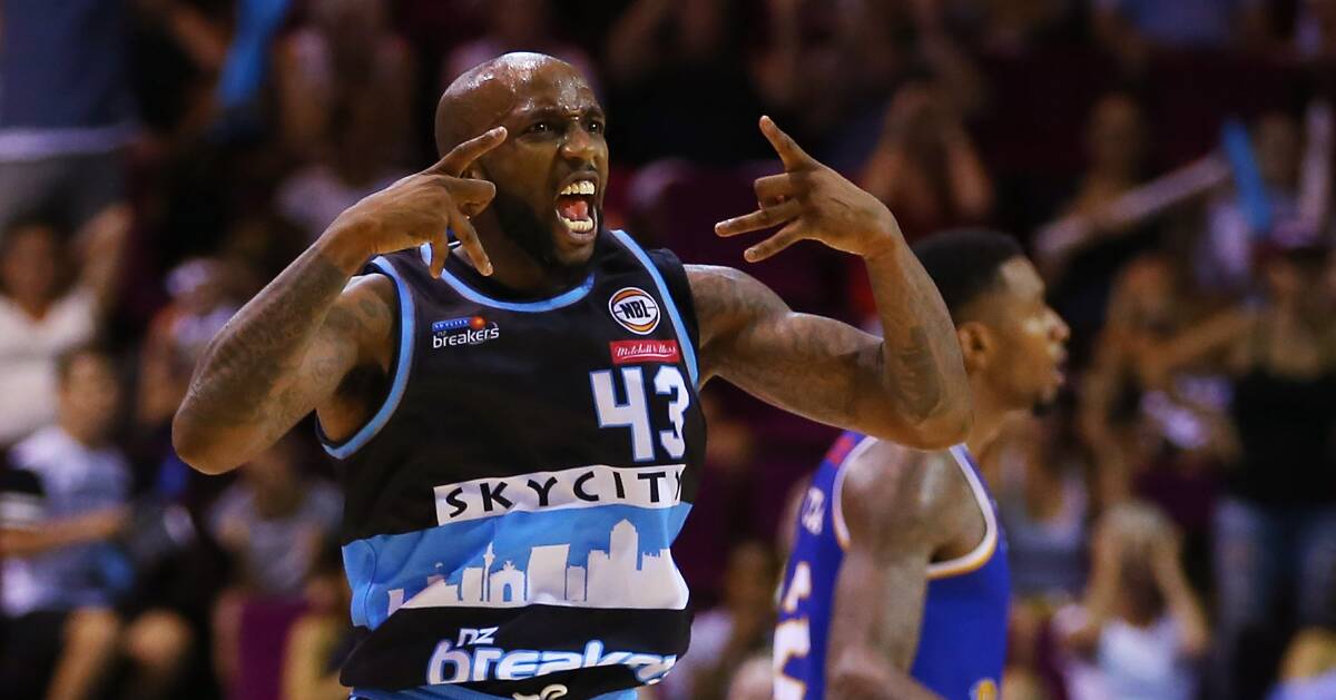 REAL DEAL: New Zealand import Kevin Dillard has breathed life into the Breakers play-offs hopes since arriving in Auckland last week. Picture: Getty Images