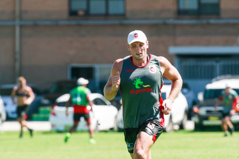AIMING HIGH: Jacob Host began preseason with his sights firmly set on selection for round one. Picture: Georgia Matts