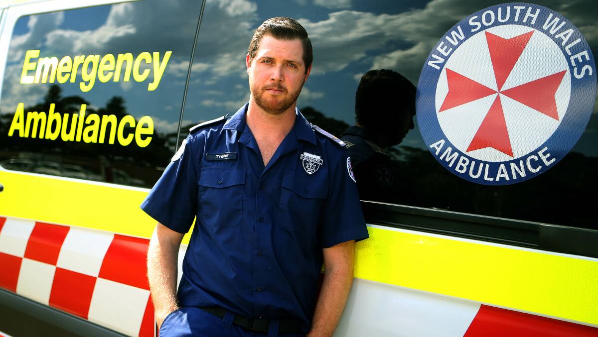 "Paramedics are often on the beach, in bush areas or at road accidents, where there’s no protection from the heat.’’