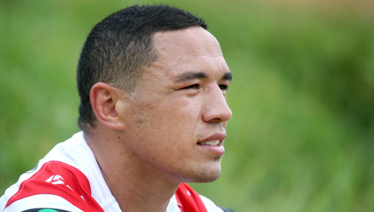 STEPPING UP: Test and Origin back-rower Tyson Frizell will captain the Dragons for the first time at the Auckland Nines. Picture: Sylvia Liber