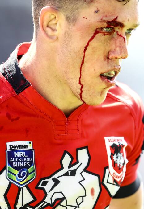  Cameron McInnes played 70 minutes against the Rabbitohs on Sunday