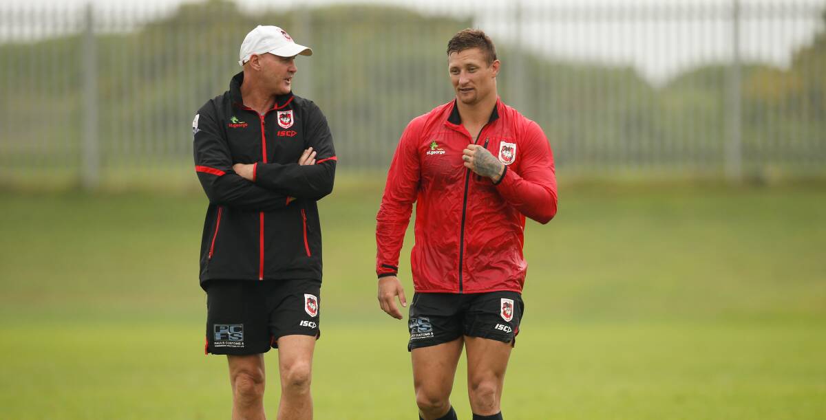 STEPPING UP: Paul McGregor expects Tariq Sims to lift this week. Picture: Adam McLean