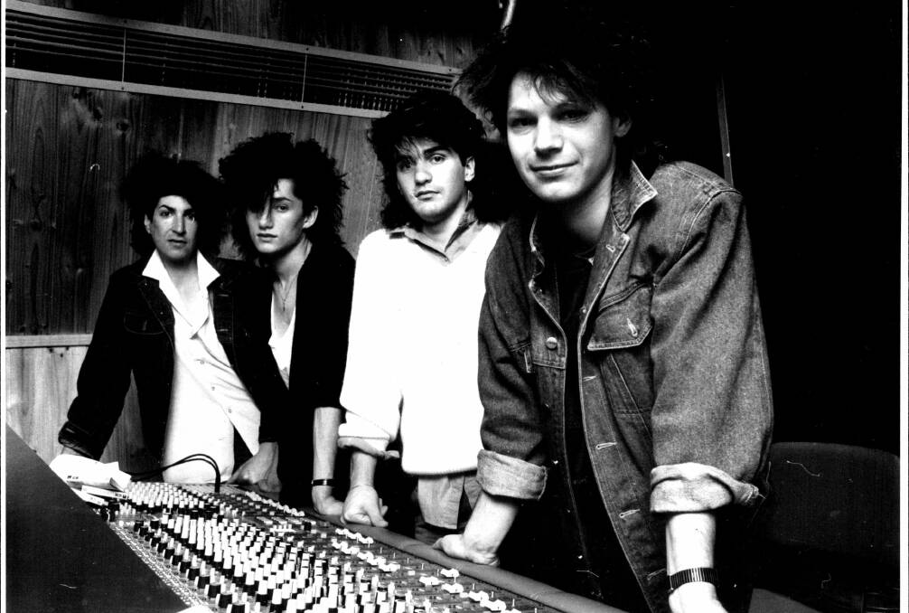 Pseudo Echo in the mid-'80s. Their big hits include “A Beat for You”, “Dancing Until Midnight”, “Don’t Go” and “Funkytown”. Picture: Fairfax File