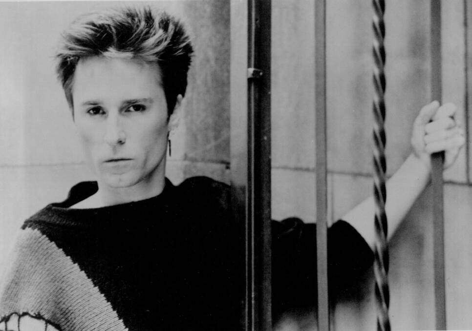 FLASHBACK: John Waite in 1984. The singer-songwriter will be touring Australia for the first time in his 40-year career. Picture: EMI Records Australia
