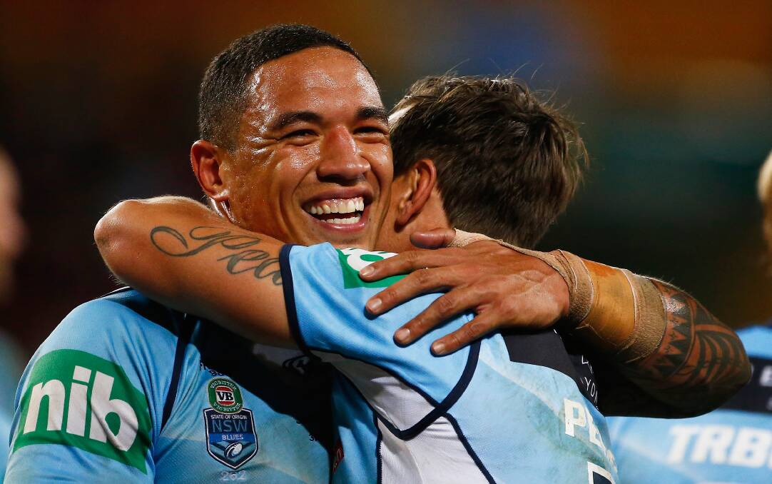 Rib tickler: Tyson Frizell. Picture: Getty Images