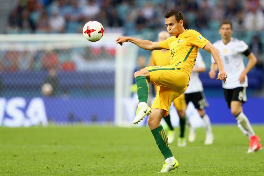 Trent Sainsbury at yhe FIFA Confederations Cup. Picture: GETTY IMAGES