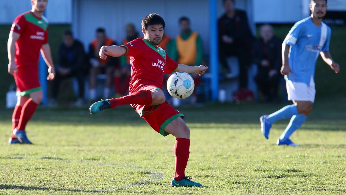 HEADED NORTH: Kemblawarra's Kazuto Kushida is one of several Fury players who won't feature for the rest of the season. Picture: ADAM McLEAN