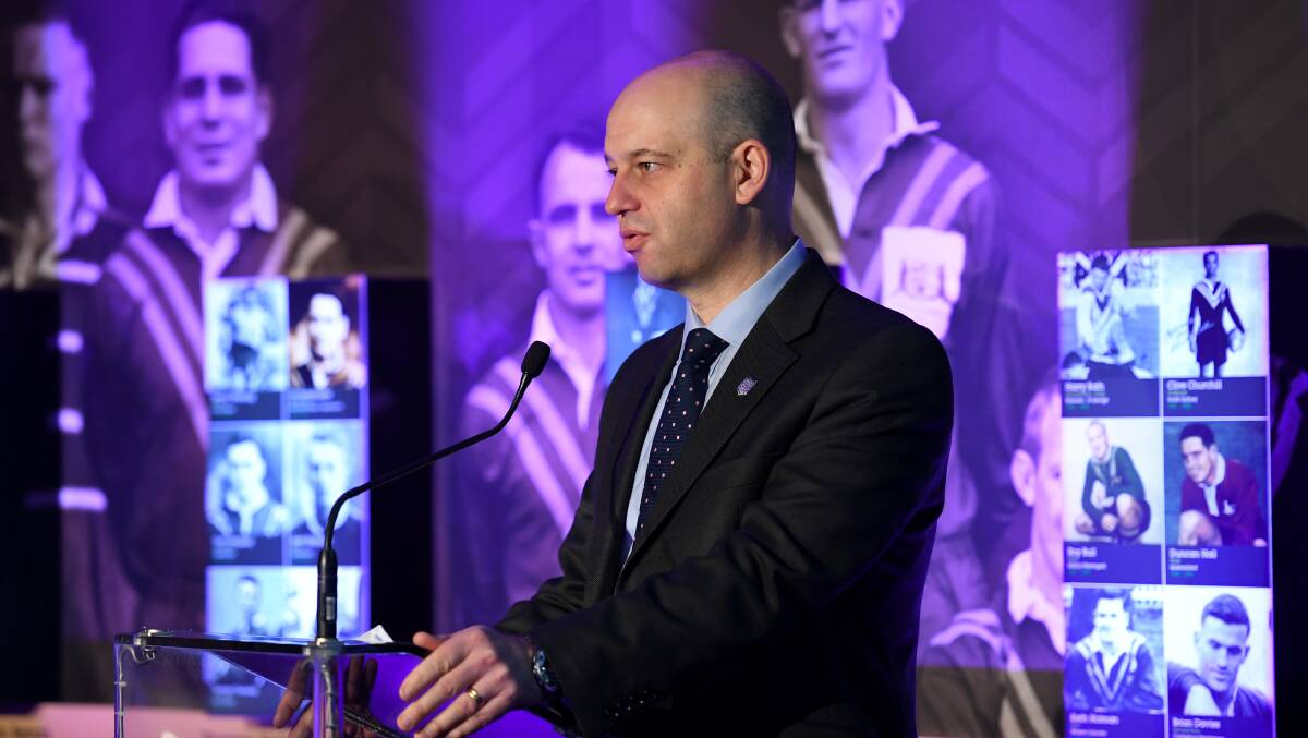 Negotiations: NRL CEO Todd Greenberg. Picture: AAP Image/Paul Miller