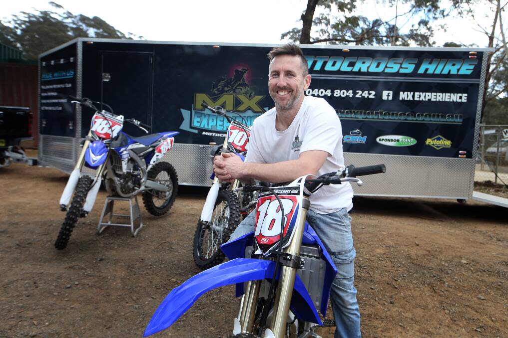 SPORTING PASSION: Adam Frost wants to help introduce more people to the sport of motocross. Picture: Sylvia Liber