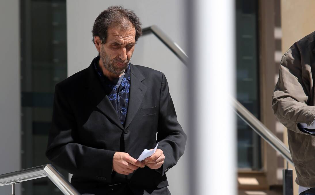 I'm sorry: Robert Trajcevski appears in court over stealing a Camp Quality donation tin from a Wollongong business.