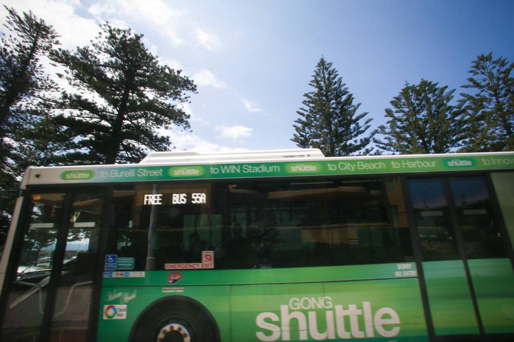bad luck: Despite knowing the Gong Shuttle was largely used by people on low incomes, the NSW government still decided to introduce fares. Picture: Georgia Matts