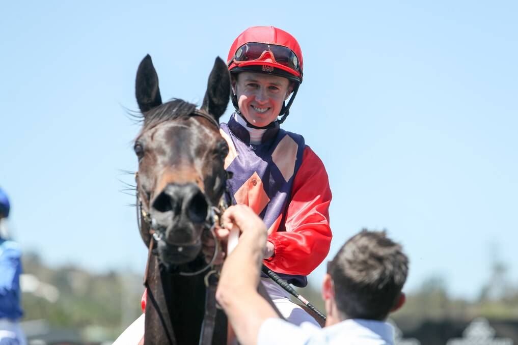 WINNING WAYS: Apprentice Brock Ryan rode Le Dejeuner, trained by Robert and Luke Price, to victory at Moruya on Monday afternoon. Picture: ADAM McLEAN