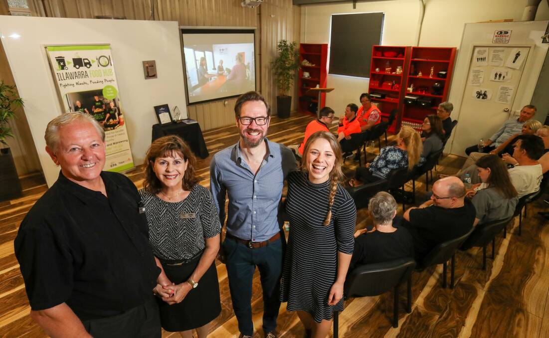Jeff and Gally Dakers received a $9500 grant for film makers ​Alex Sturman and Elise Jensen (Xander Productions) to create a documentary on the struggles and success of the Illawarra Food Hub. Picture: Adam McLean