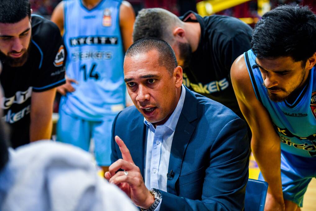 New Zealand coach Paul Henare has taken the Breakers to 12-6 for the season. Picture: AAP Image/Brendan Esposito