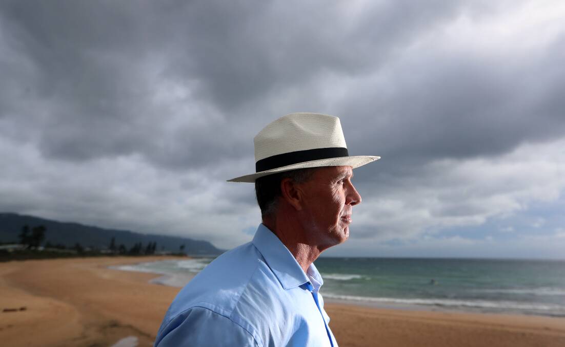 KEEPING WATCH: Surf Life Saving NSW CEO Steven Pearce at Woonona. Picture: Sylvia Liber