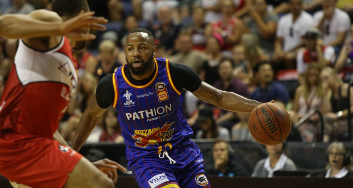 DOMINANT: Adelaide import Shannon Shorter was at his best in the Sixers victory over Adelaide 36ers. Picture: GEORGIA MATTS