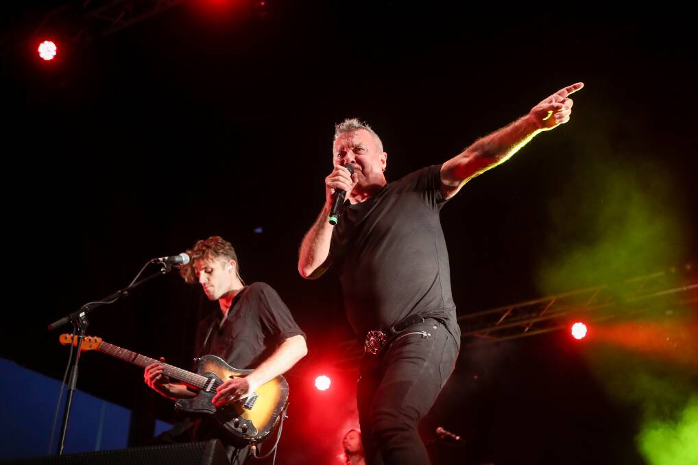 JIMMY NOT TO BLAME: Jimmy Barnes's performance was a highlight - as were many of the musicians performing in MacCabe Park - though the organisation was not applauded by fans. Picture: Adam McLean