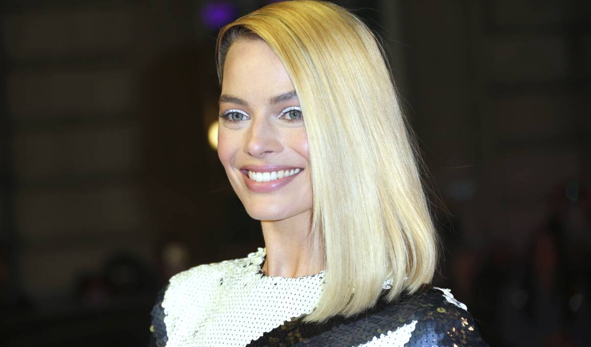 Actress Margot Robbie poses for photographers upon arrival at the premiere of the film 'I, Tonya' in London. The film will screen at Sunset Cinema Wollongong on March 3. Picture: Joel C Ryan/Invision/AP