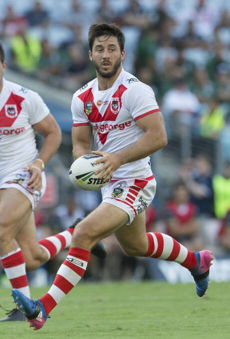 Room to improve: Halfback Ben Hunt. Picture: AAP Image/Craig Golding. 