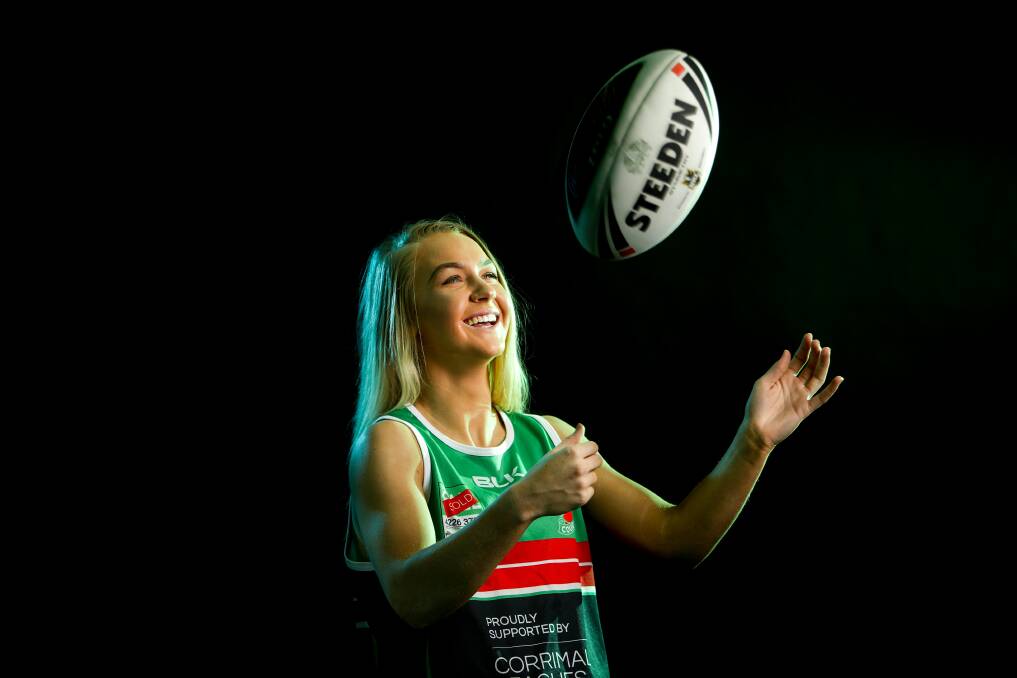 OUT OF BLUE: Corrimal Cougers star Rikeya Horne will don Australian colours for the first time this weekend. Picture: Adam McLean. 
