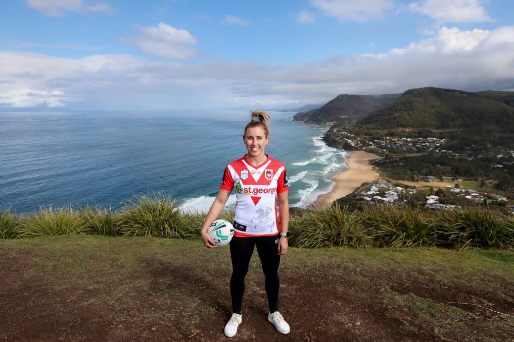 WHERE THE HEART IS: Helensburgh star Same Bremner has been named Dragons skipper ahead of the inaugural NRL Women's Premiership. Picture: Sylvia Liber