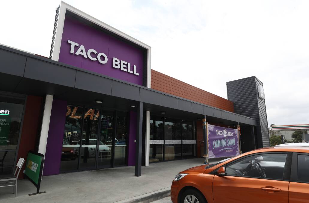 GOOD TO GO: Taco Bell at Albion Park. Picture: ROBERT PEET.