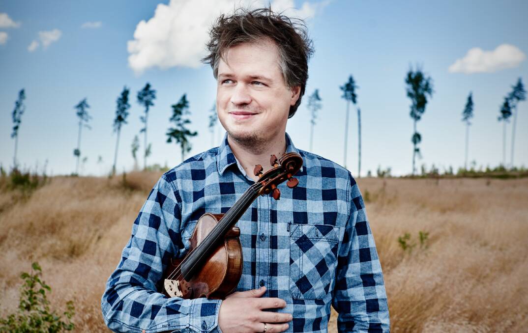 Out of the square: Violinist Henning Kraggerud will lead the Australian Chamber Orchestra in its Wollongong concert on Monday night.