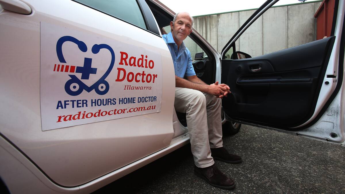 Concern over changes: Radio Doctor Illawarra general manager Frank Wallner says the after-hours service is at risk under proposed changes to the Medicare Benefits Schedule. Picture: Robert Peet