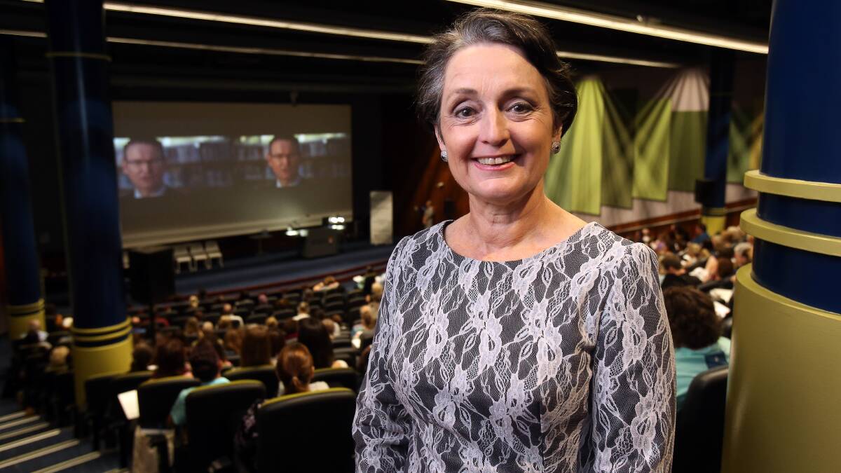 Vital support: NSW Mental Health Minister Pru Goward launched a new strategy for schools at the 10th annual conference on the treatment of personality disorders. Picture: Robert Peet
