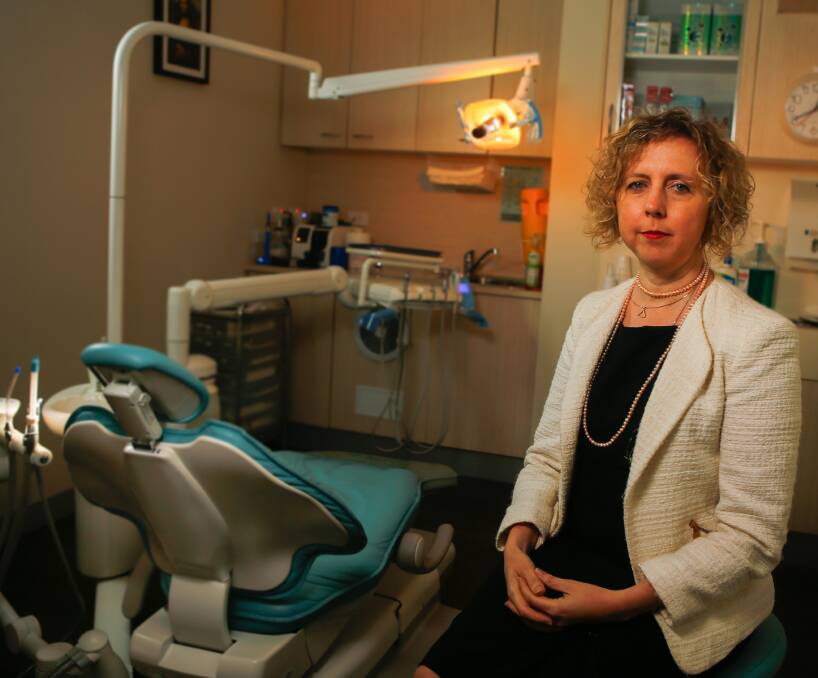 Concerned: Illawarra dentist Dr Rachel Mascord finds the Federal Government's decision to axe a free child dental scheme for lower income earners ''incomprehensible''. Picture: Adam McLean