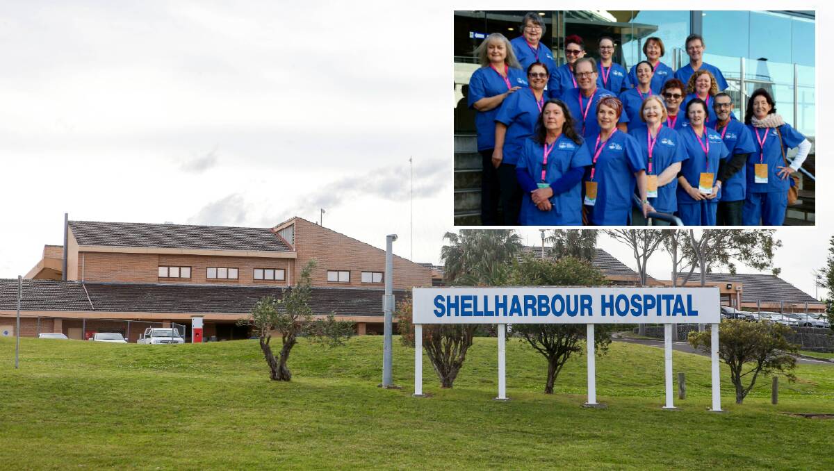 Better care: NSWNMA Illawarra Shoalhaven delegates including Glenn Hayes (inset) attended the union's annual conference where a focus was placed on the care at mental health facilities including those at Shellharbour Hospital.