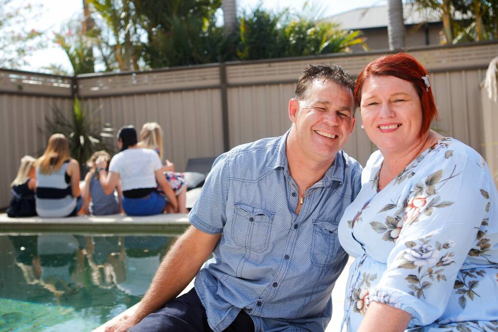 Warren and Tammy Glover - who are caring for five foster children, as well as their own two boys - find fostering extremely rewarding. Picture: Adam McLean