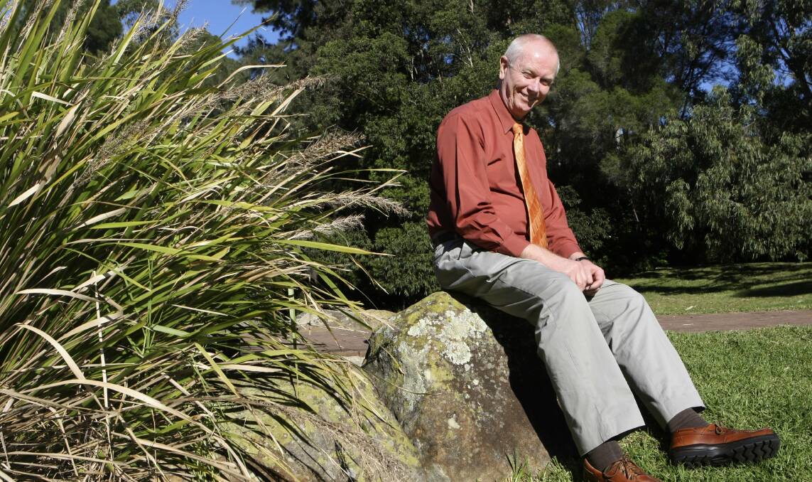 Special treatment: Dr Gerard Stoyles, pictured at Wollongong university in May 2010, has been asked to attend counselling over exorcism claims. Picture: Melanie Russell