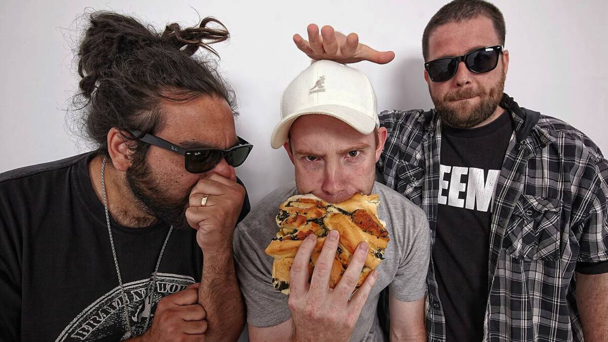 ​

On tour: Australian hip hop act Funkoars will play at Waves nightclub, Towradgi Beach Hotel on Saturday night, as part of their “Mad as Hell” tour.