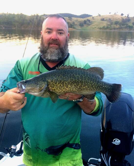 Fresh is best: Daryl Wardman with a Murray cod from Lake Windermere. (Photos submitted for publication should be high res - at least 1MB)