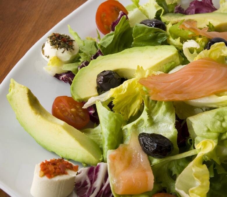 good food: Salmon and avocado are among the super foods filled with "good fats" that can help reduce blood pressure and lessen your chance of stroke and heart disease.