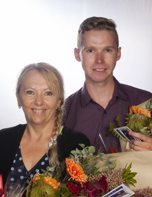 WINNERS: Deborah Hamilton and Aaron Newton took out Shellharbour City's major Australia Day awards, named citizen and young citizen of the year respectively.