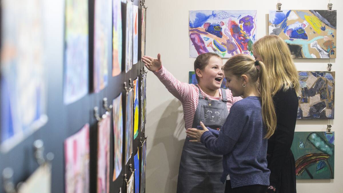 Wollongong art project teaches kids about dementia