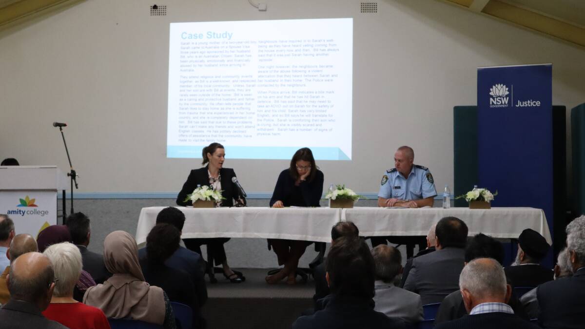 Domestic and family violence addressed in Amity College seminar