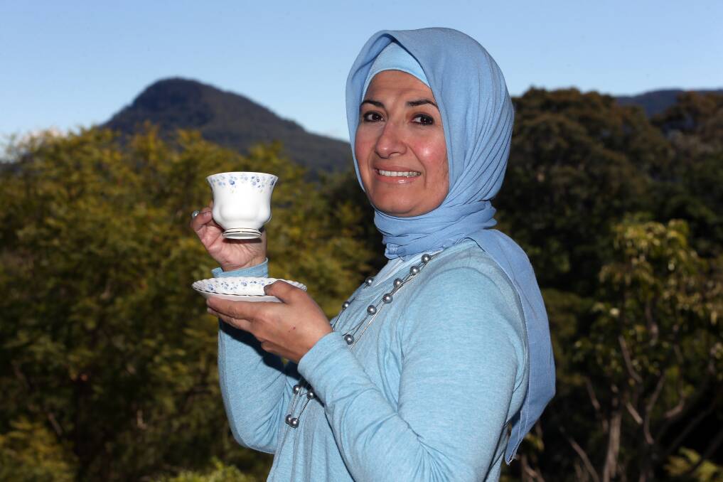 Welcomed: Pauline Hanson is invited to come to the Illawarra to get to know Figtree resident Nina Trad Azam as a means to increase cultural understanding. Picture: Robert Peet