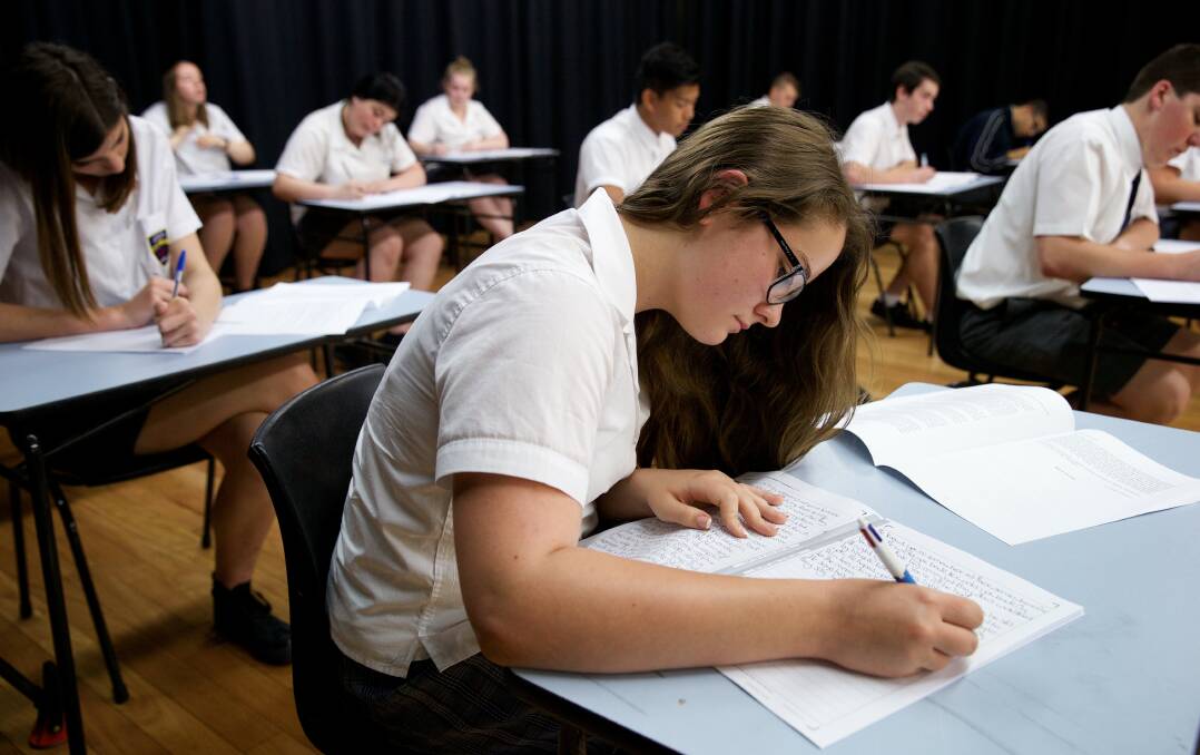 REFORM: The HSC will undergo its biggest overhaul in 17 years after NSW Education Minister Adrian Piccoli announced a range of sweeping reforms on Tuesday. Picture: Wolter Peeters
