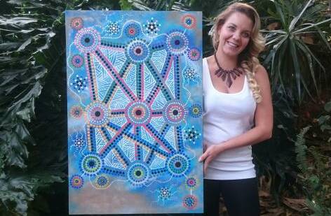 Lani Balzan's winning entry in the 2016 National NAIDOC poster competition.