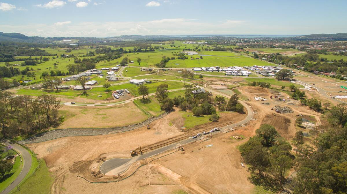 Views from The Ridge: Sheargold Property Developments’ Vista Park project contains two different land offerings in three precincts; The Ridge, The Grove and The Vale. Picture: Supplied
