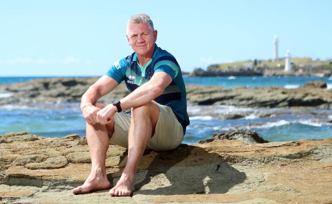 Wigan legend and tour ambassador Steve Hampson has returned to Wollongong for the first time since his stint with the Illawarra Steelers in 1989. Picture: Sylvia Liber