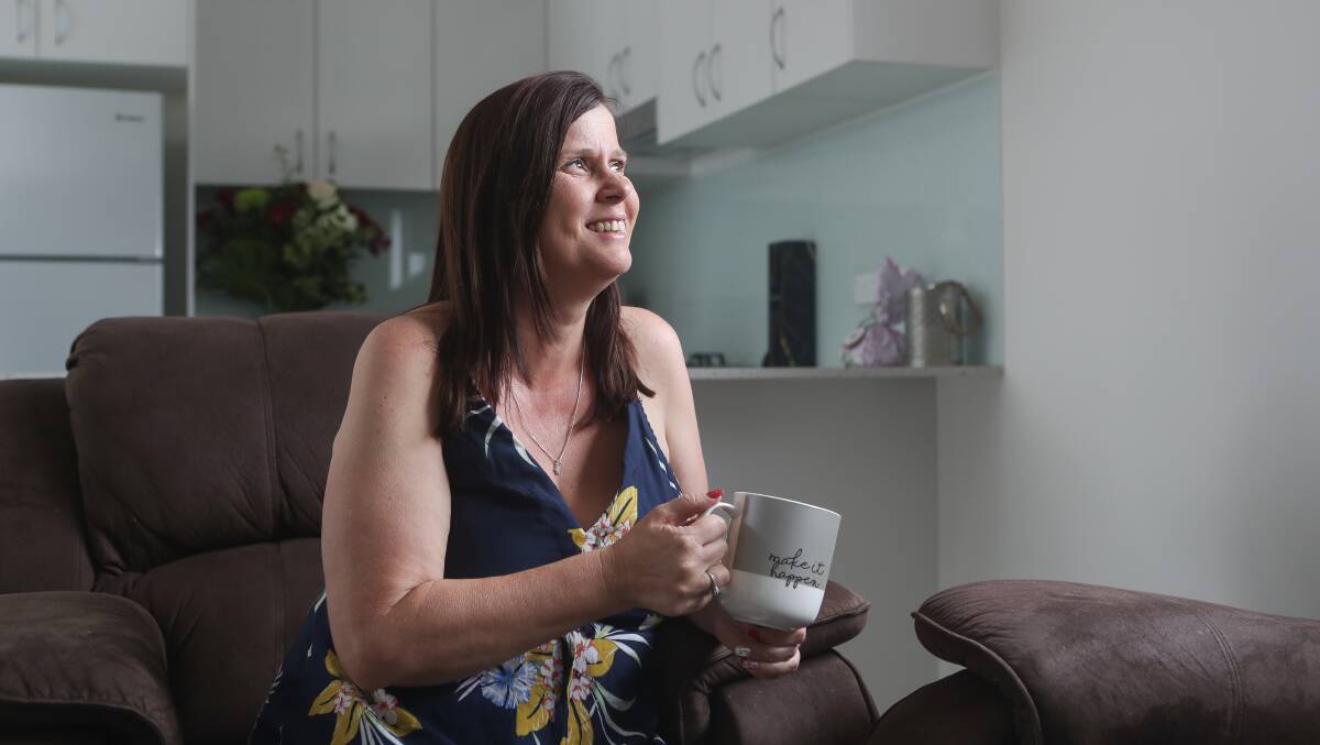 HOME BUYER: Renee Maguire applied for the Illawarra-focused initiative in April, and recently found out she had secured a three-bedroom townhouse in Albion Park Rail. Picture: Adam McLean