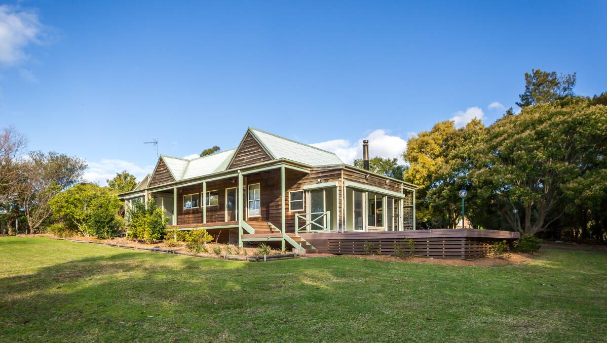“It’s a beautiful four to five-bedroom home set on a full acre with amazing rural views and a private location at the end of the street,” Mr Webster said. 