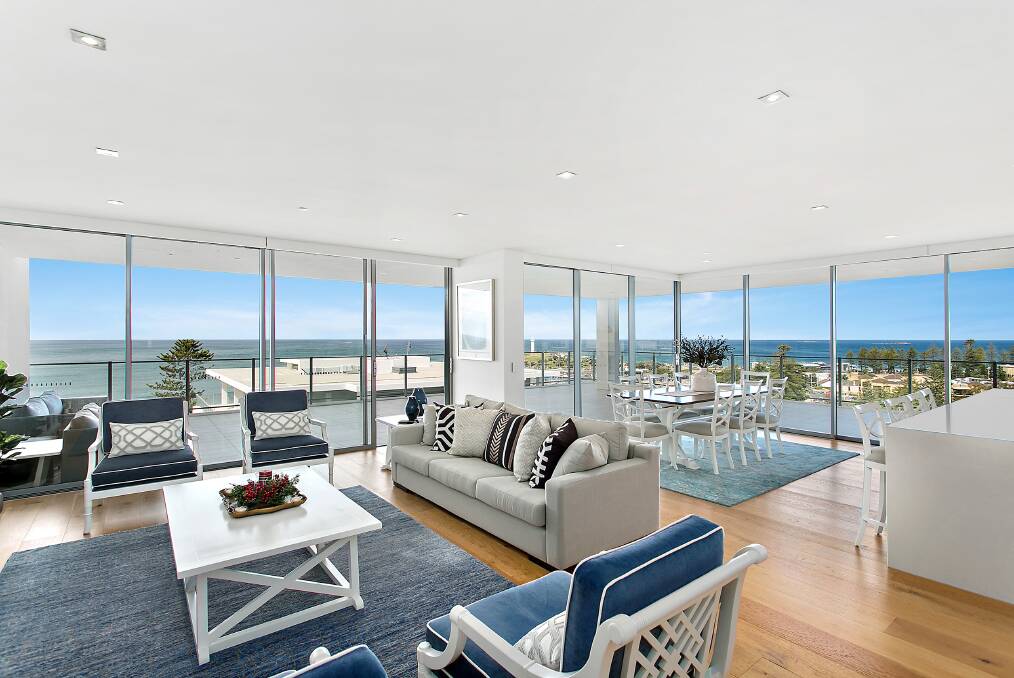 ON THE MARKET: The apartment at 33/72 Cliff Road, Wollongong is listed for $3,350,000. Picture: Supplied