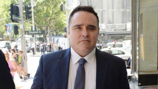 Ben McCormack arrives at the Downing Centre District Court in Sydney on Friday. Photo: Nick Moir