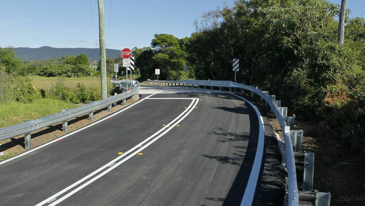 Work on the Darkes Road bridge was ongoing, a council spokesman said.
